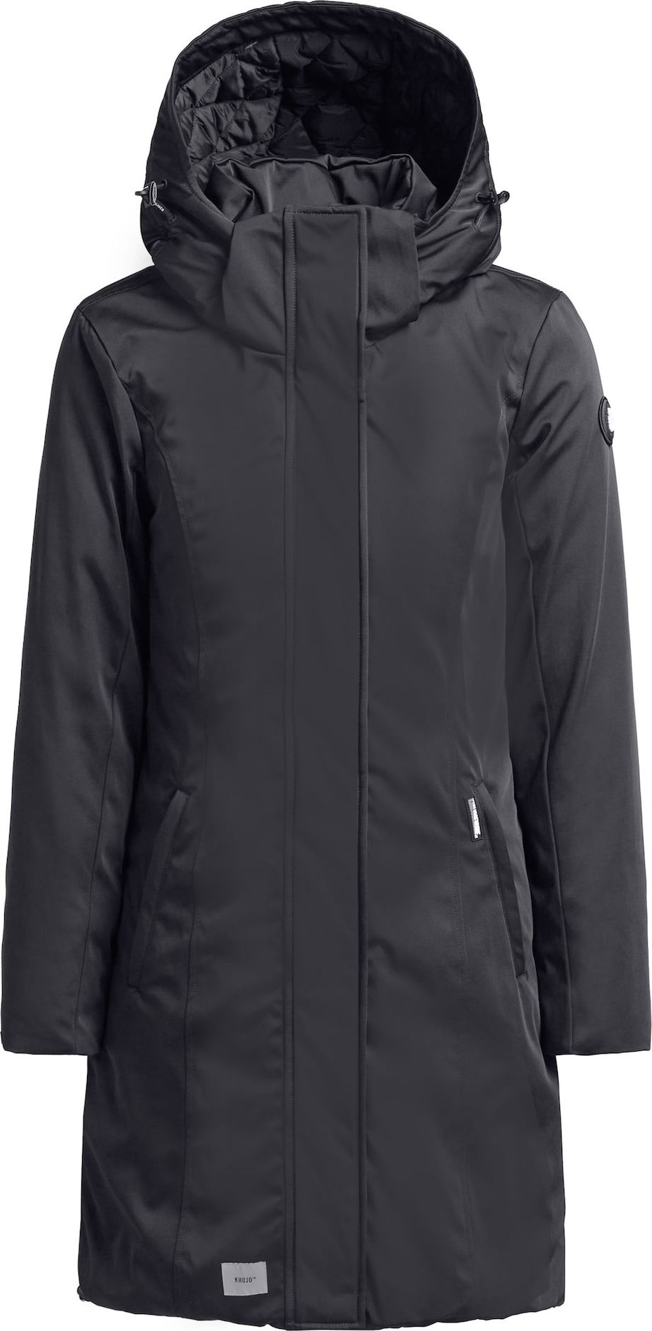 khujo Zimní kabát 'Blossom' černá