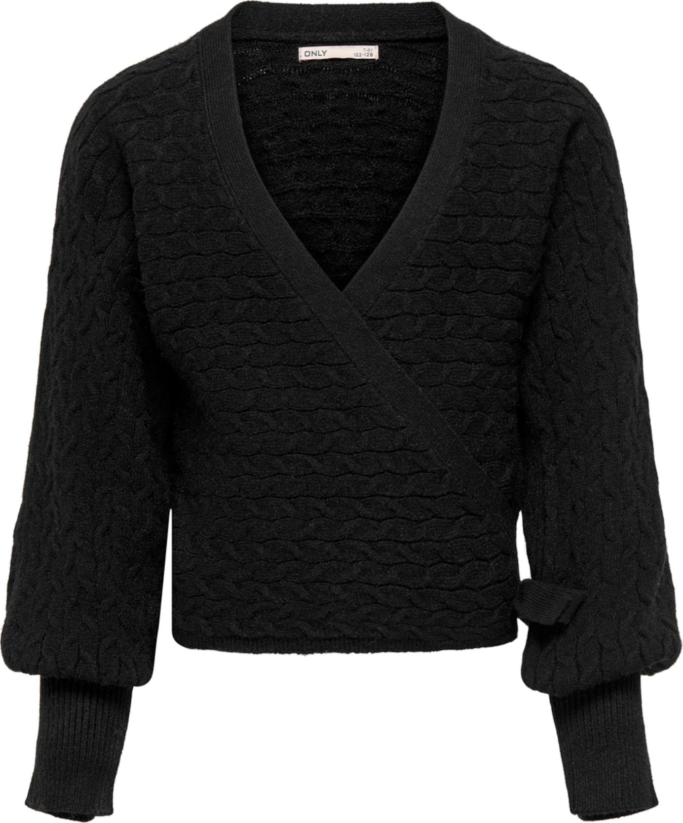 KIDS ONLY Svetr 'Katia' černá / bílá