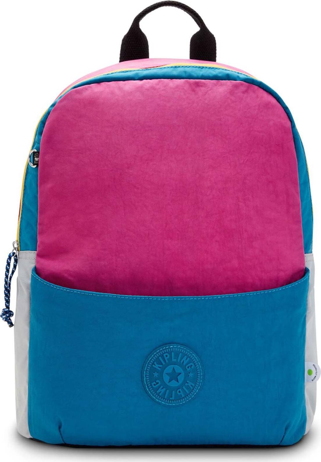 KIPLING Batoh 'SONNIE' modrá / šedá / pink