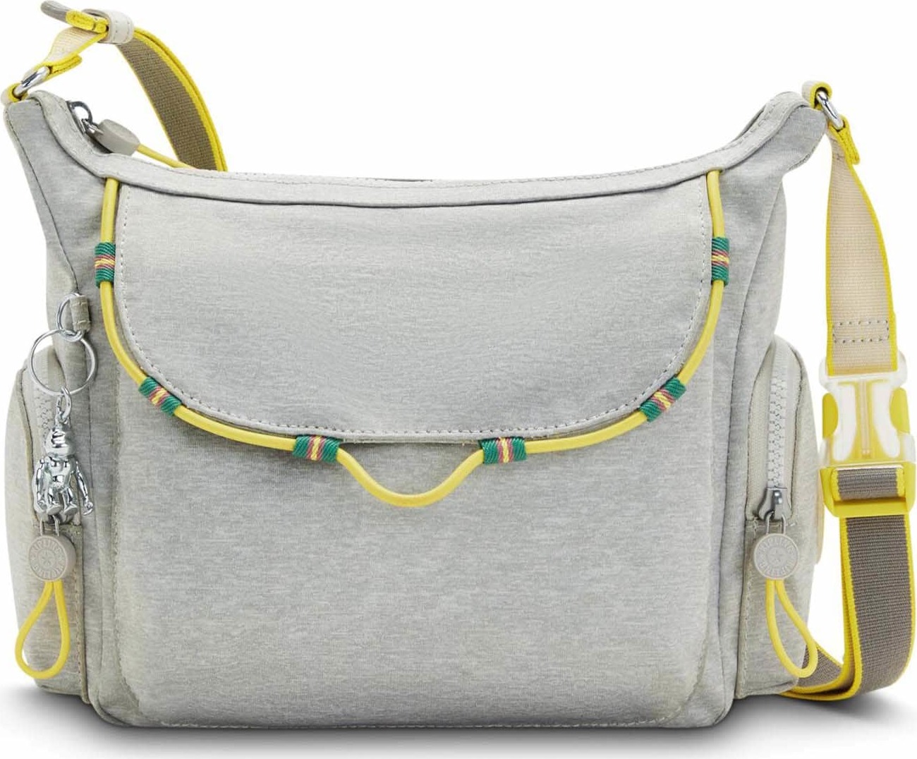 KIPLING Taška přes rameno 'GABBIE S F' žlutá / šedá