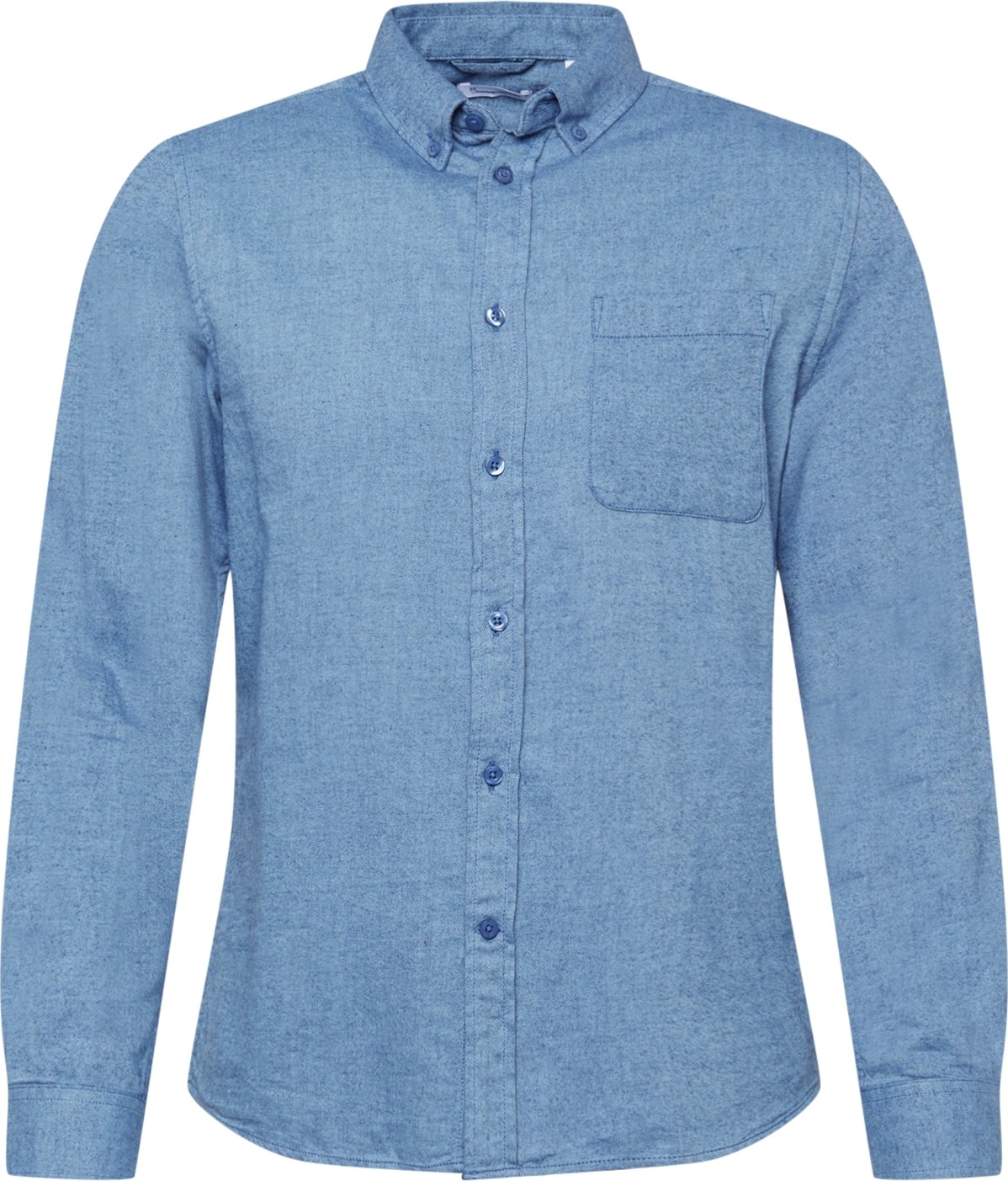 KnowledgeCotton Apparel Košile 'ELDER' světlemodrá