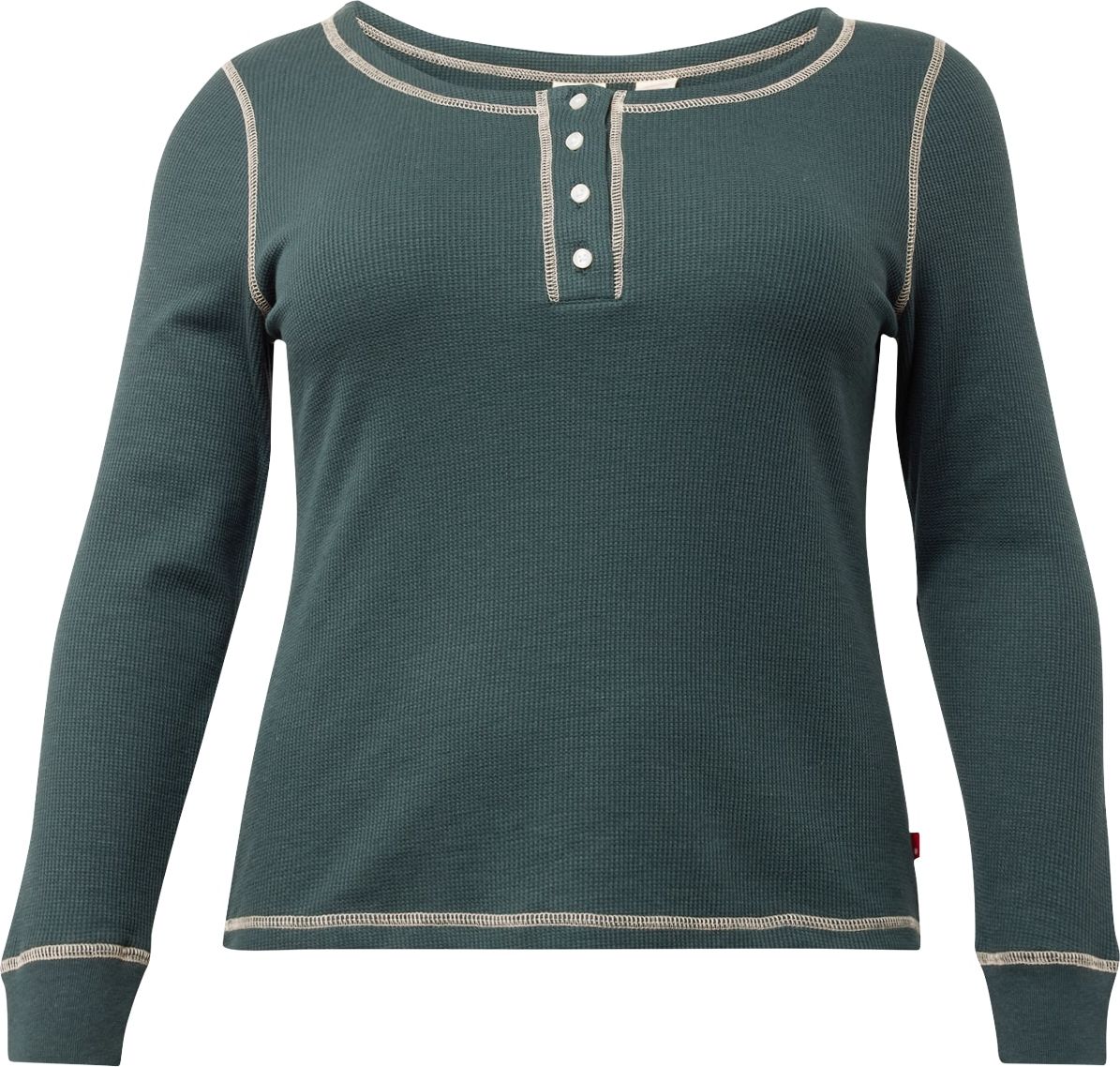 Levi's® Plus Tričko 'SIERRA' béžová / petrolejová