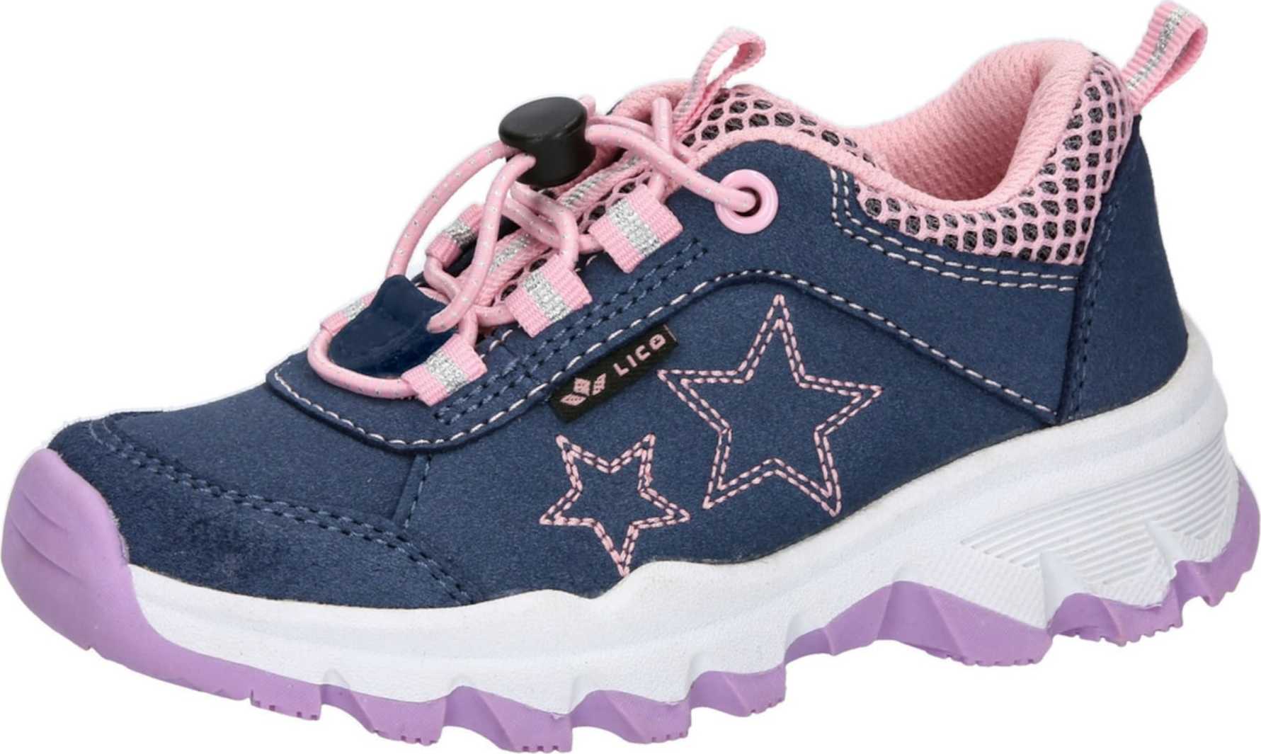 LICO Tenisky modrá / pink