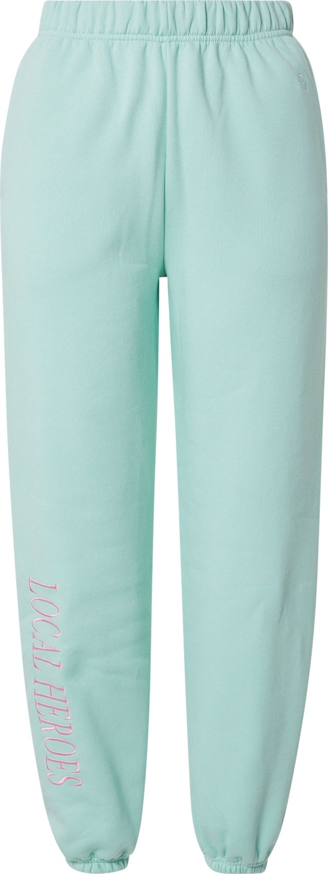 LOCAL HEROES Kalhoty mátová / růžová