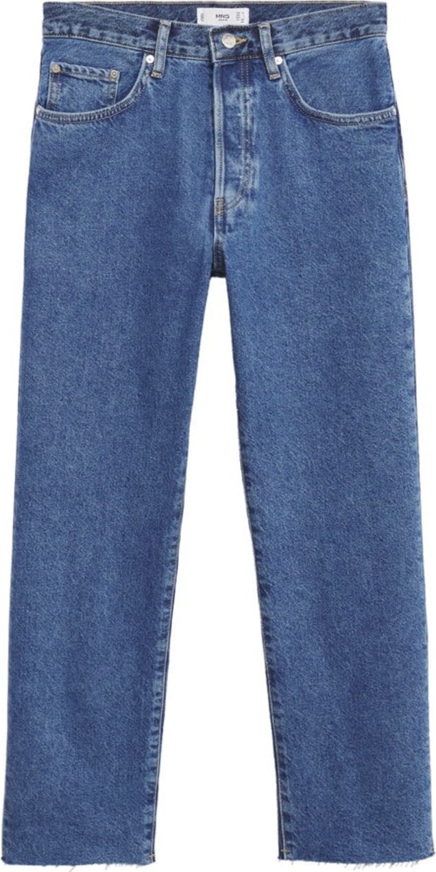 MANGO Džíny 'Cindy' modrá džínovina