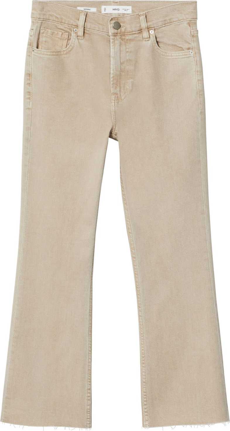 MANGO Džíny 'Sienna' písková