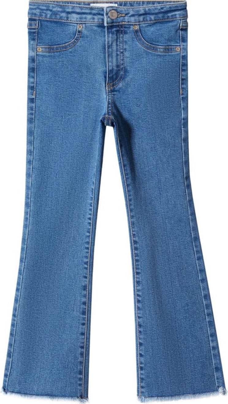 MANGO KIDS Džíny 'Trumpet' modrá džínovina