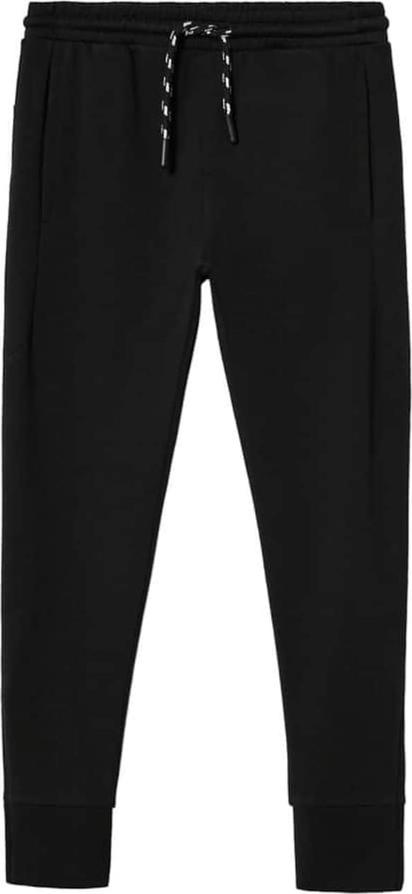 MANGO KIDS Kalhoty černá