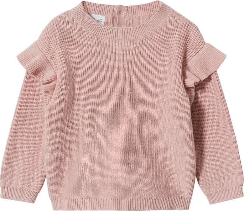 MANGO KIDS Svetr 'Gabybe' růže