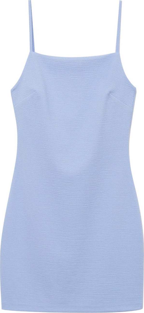 MANGO Šaty 'NUVERTU' kouřově modrá