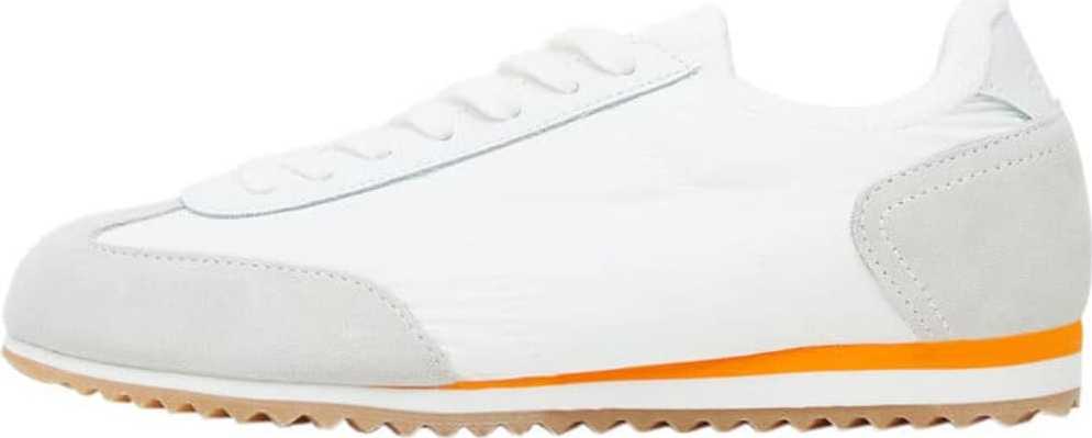 MANGO Tenisky světle šedá / bílá