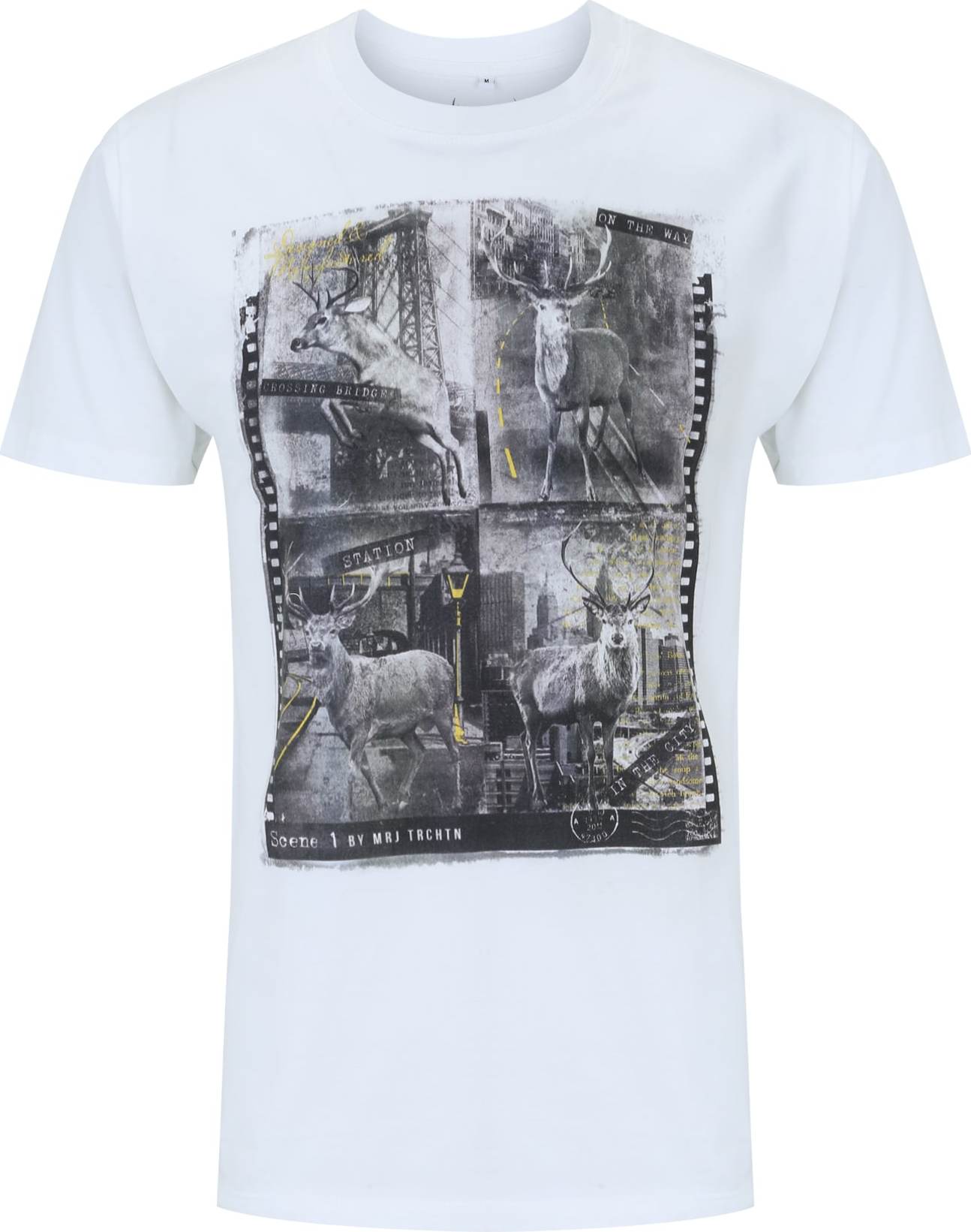 MARJO Tričko šedá / režná / světle šedá / tmavě šedá / bílá