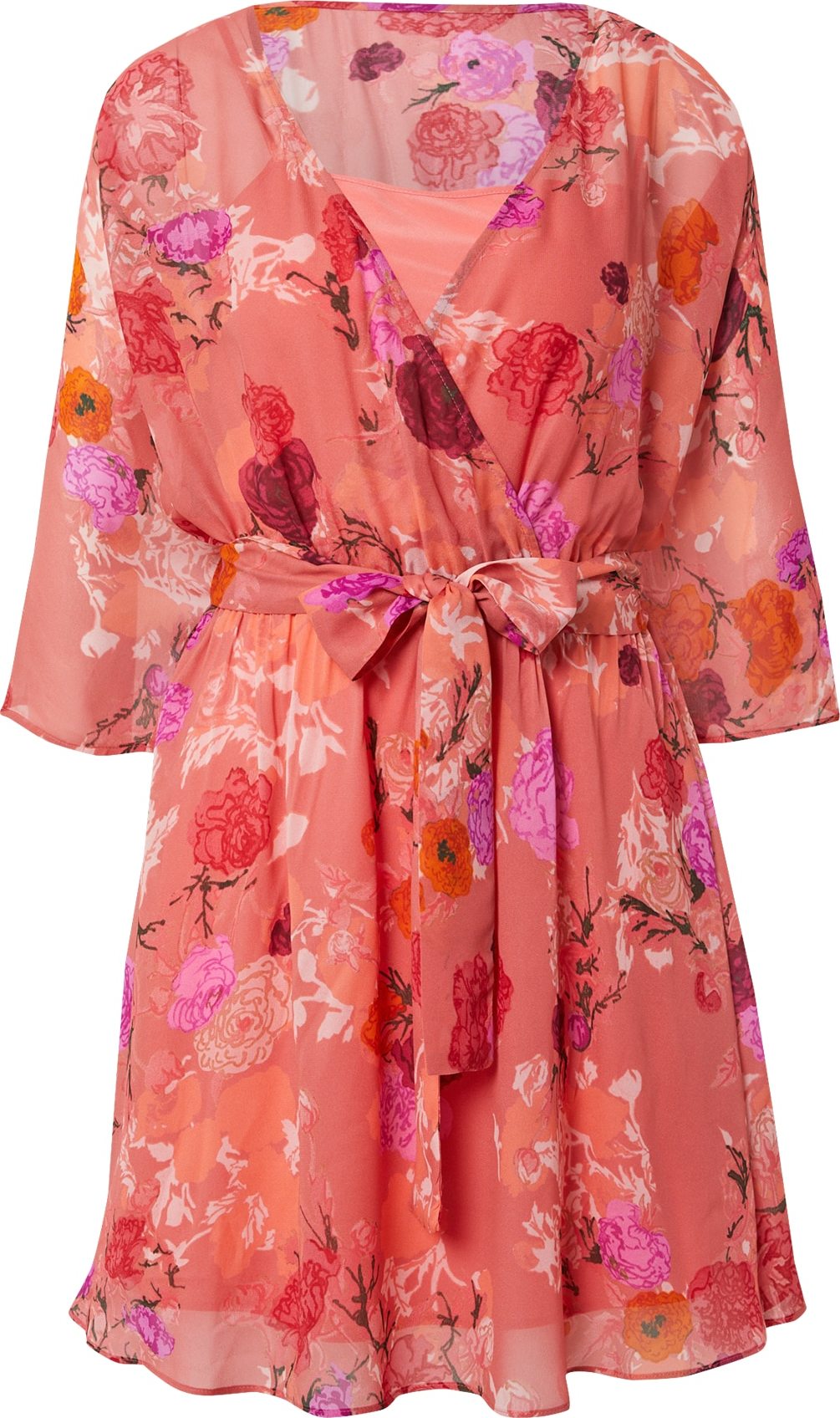 MAX&Co. Letní šaty mix barev / lososová