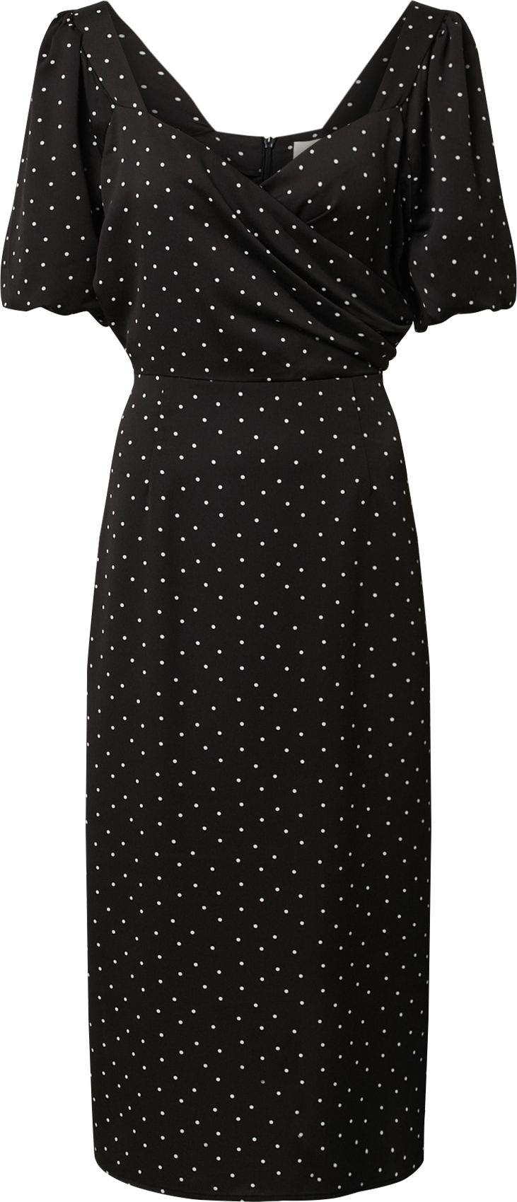 modström Šaty 'Elvira' černá / bílá