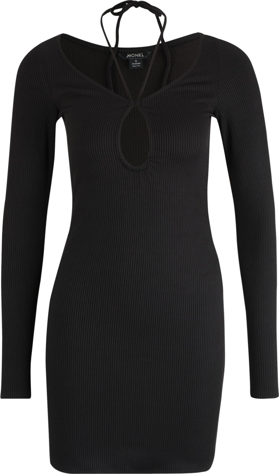 Monki Šaty černá