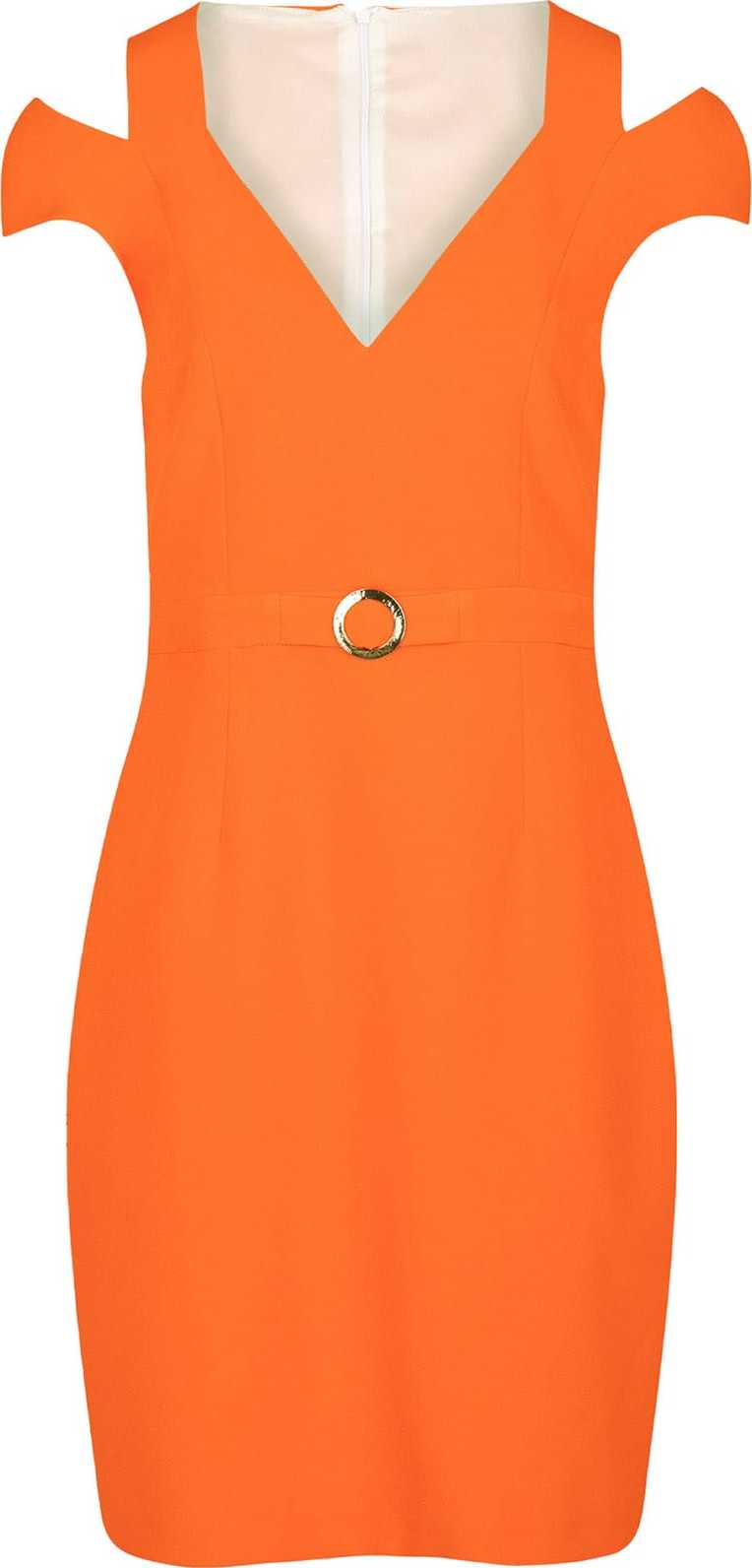 Morgan Koktejlové šaty 'LUCIE' oranžová