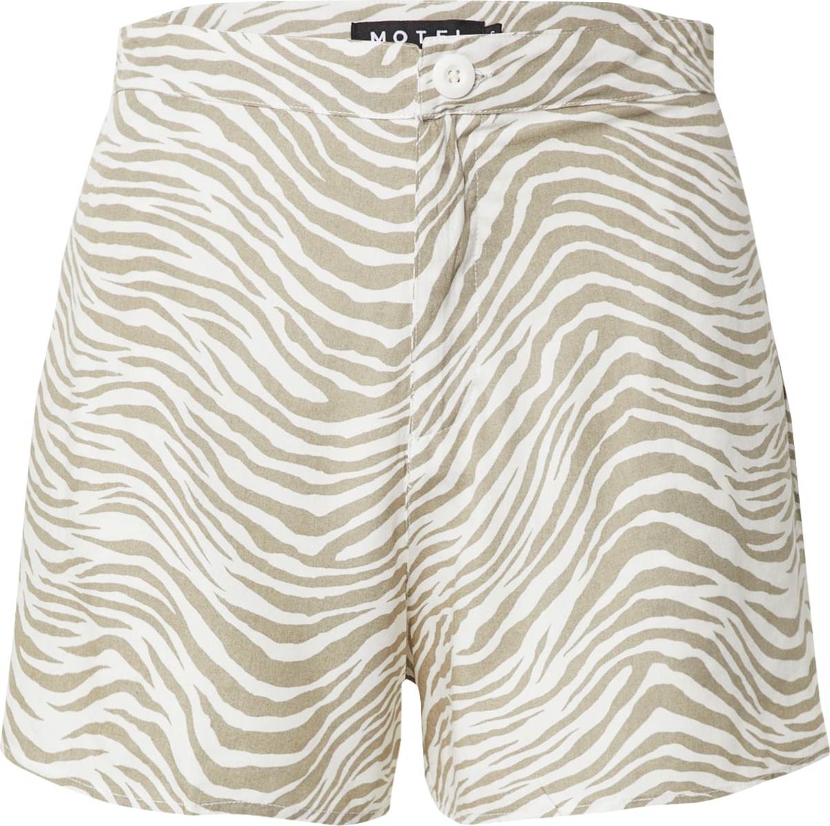 Motel Kalhoty 'lalisa' velbloudí / bílá