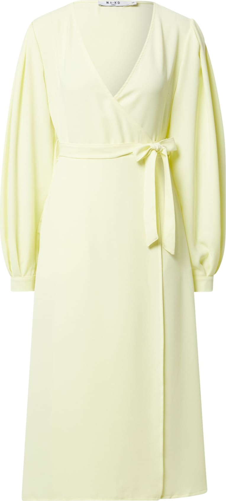 NA-KD Šaty pastelově žlutá