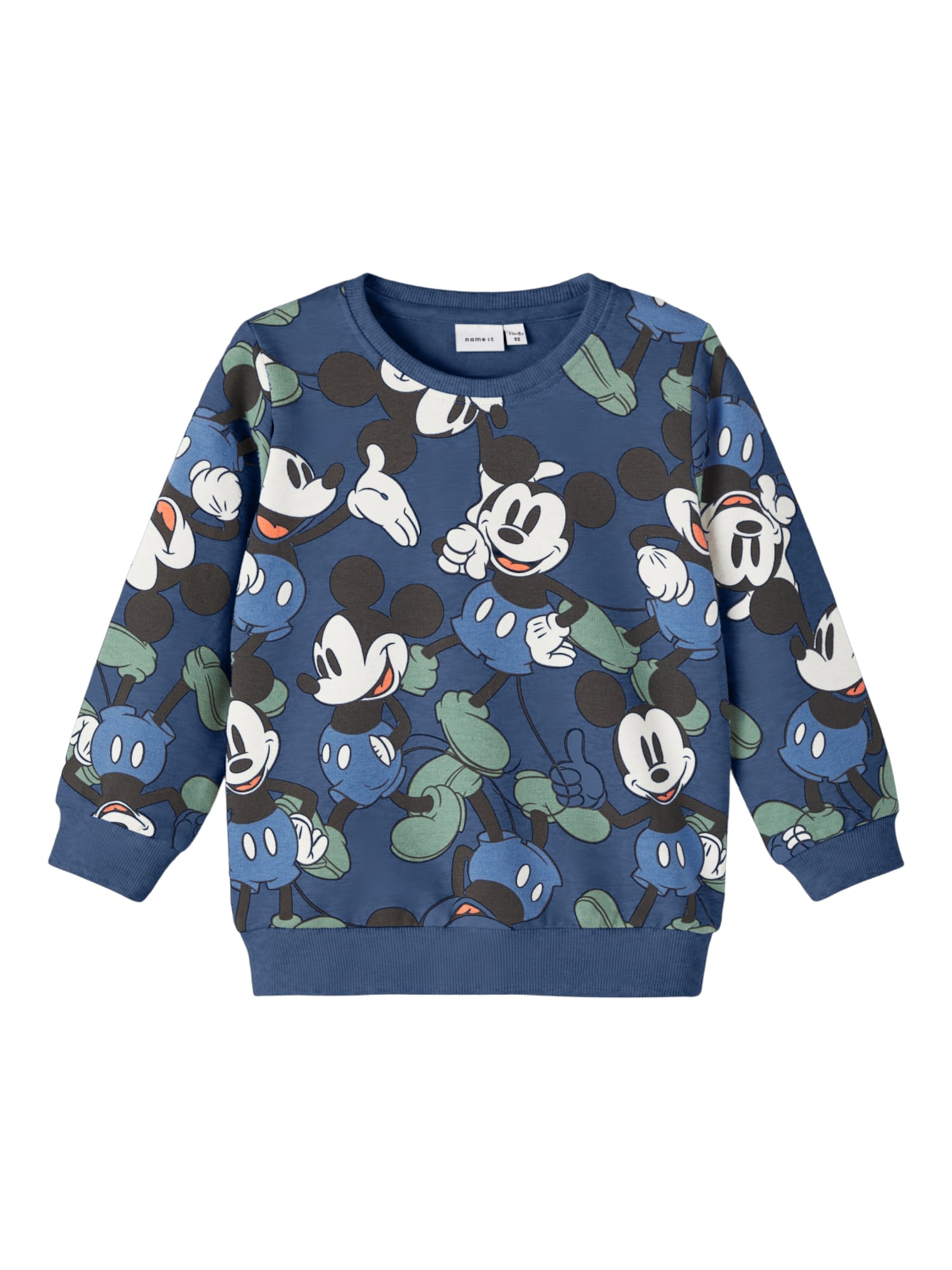 NAME IT Mikina 'DAF' modrá / zelená / červená / černá / bílá