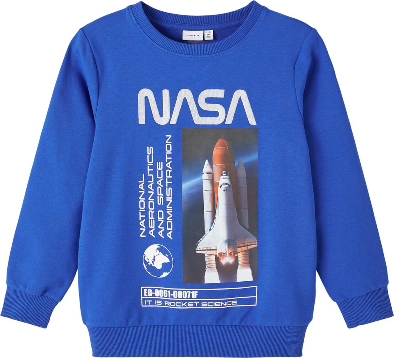 NAME IT Mikina 'JAMEZ' modrá / mix barev