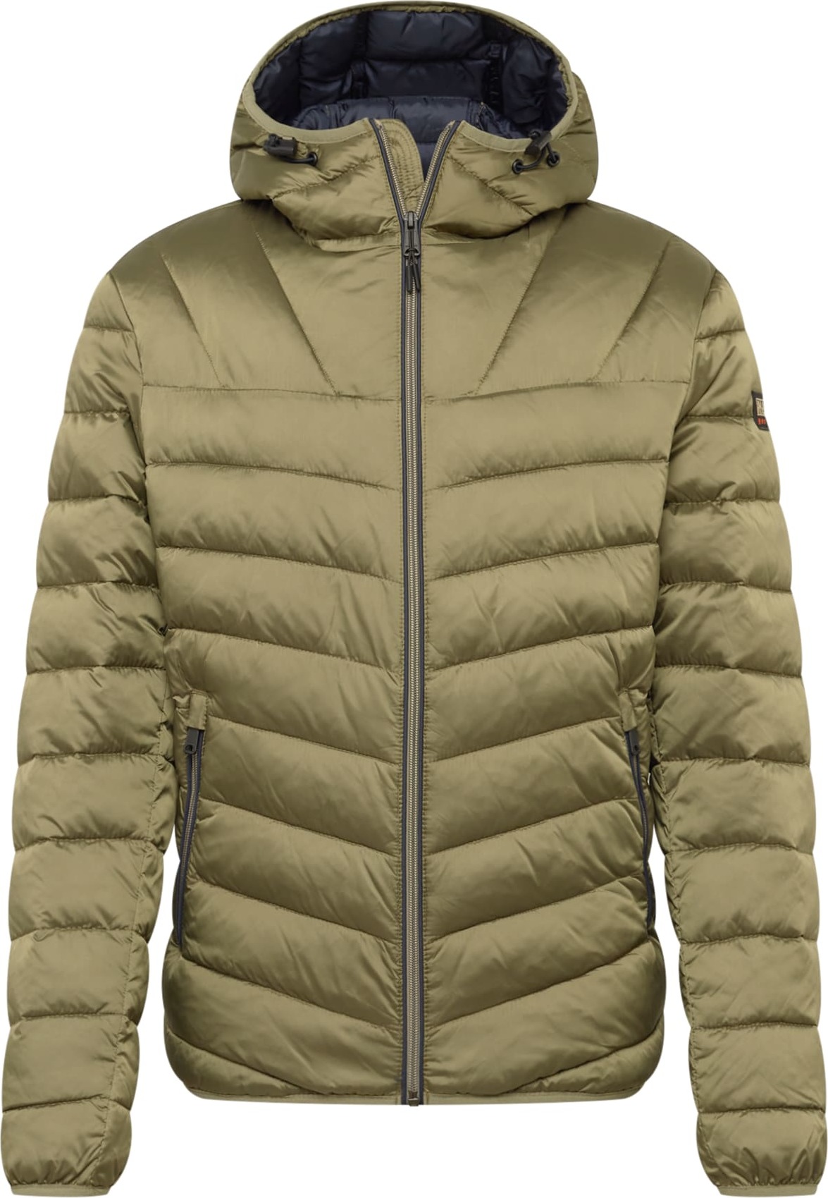 NAPAPIJRI Přechodná bunda 'Aerons' khaki / červená / černá