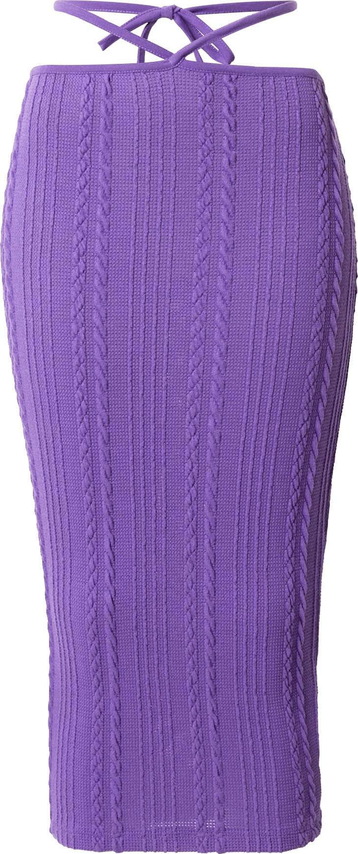 NLY by Nelly Sukně svítivě fialová