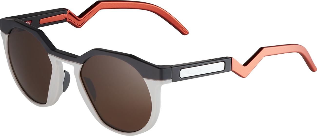 OAKLEY Sportovní sluneční brýle 'HSTN' tmavě hnědá / světle šedá / lososová / černá