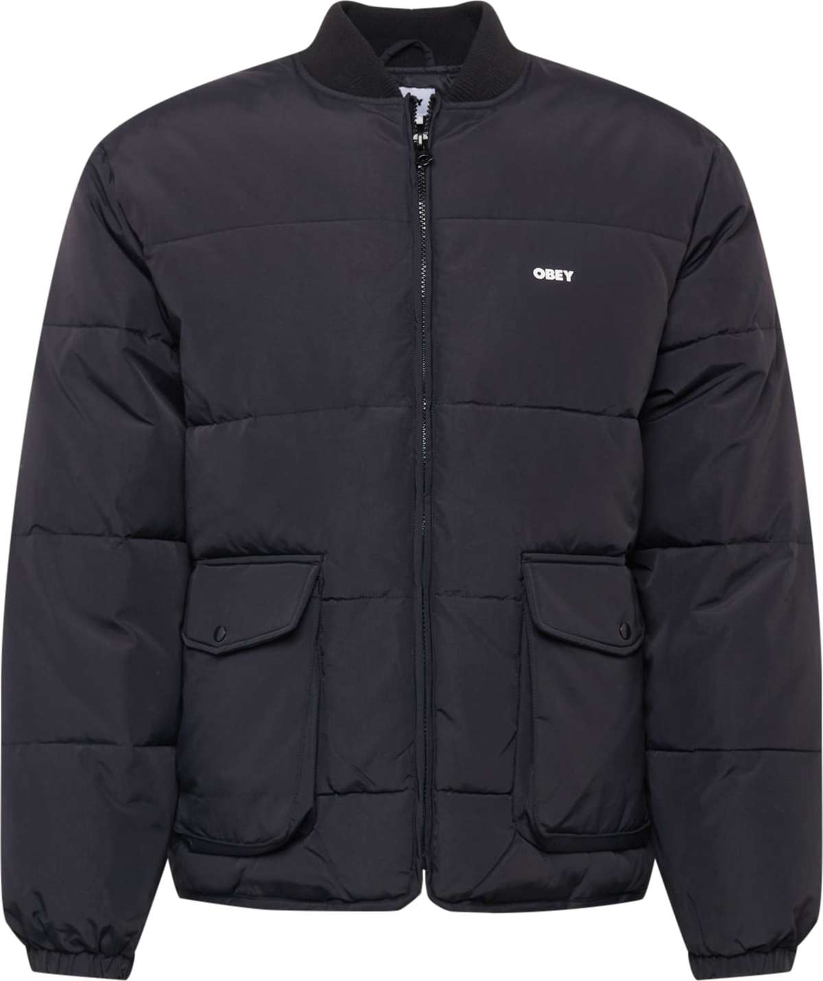 Obey Přechodná bunda 'Charlie' černá
