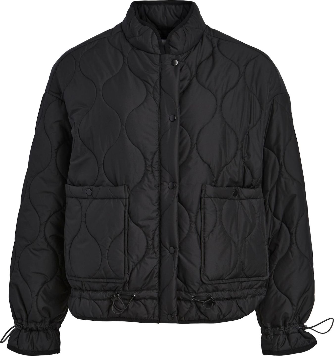 OBJECT Přechodná bunda 'Line' černá