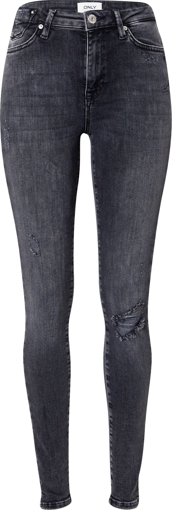 ONLY Džíny 'REA' černá džínovina
