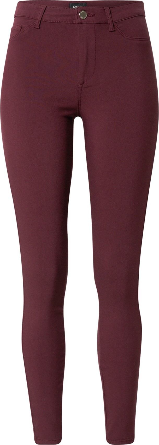 ONLY Kalhoty 'NANNA' vínově červená