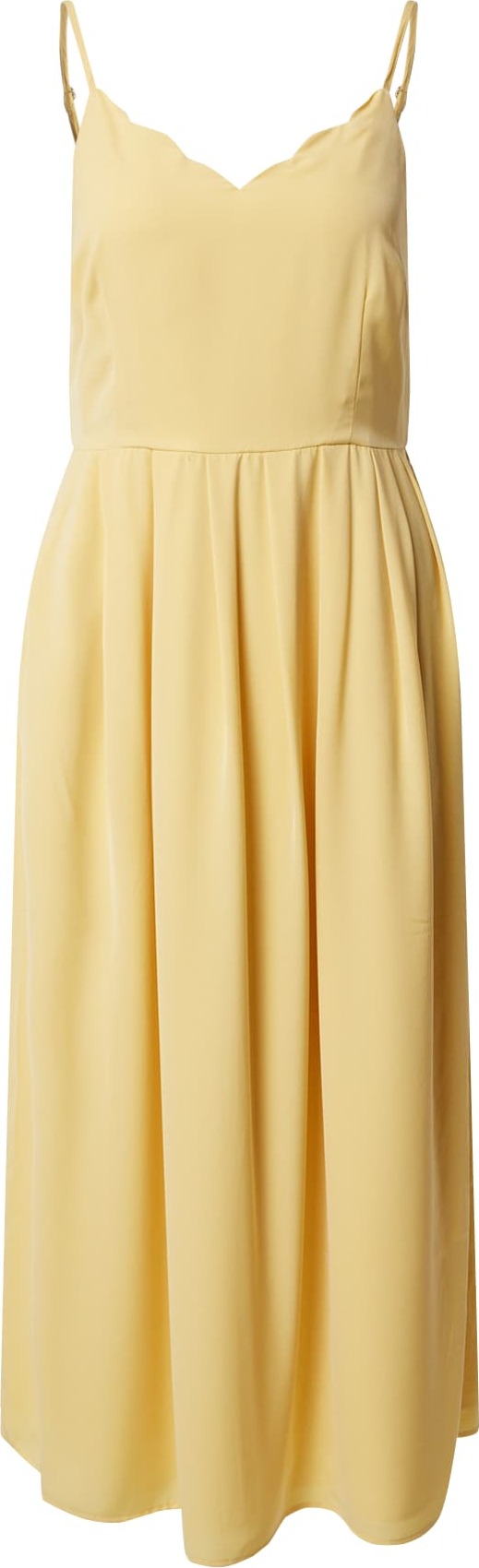 ONLY Letní šaty citronová