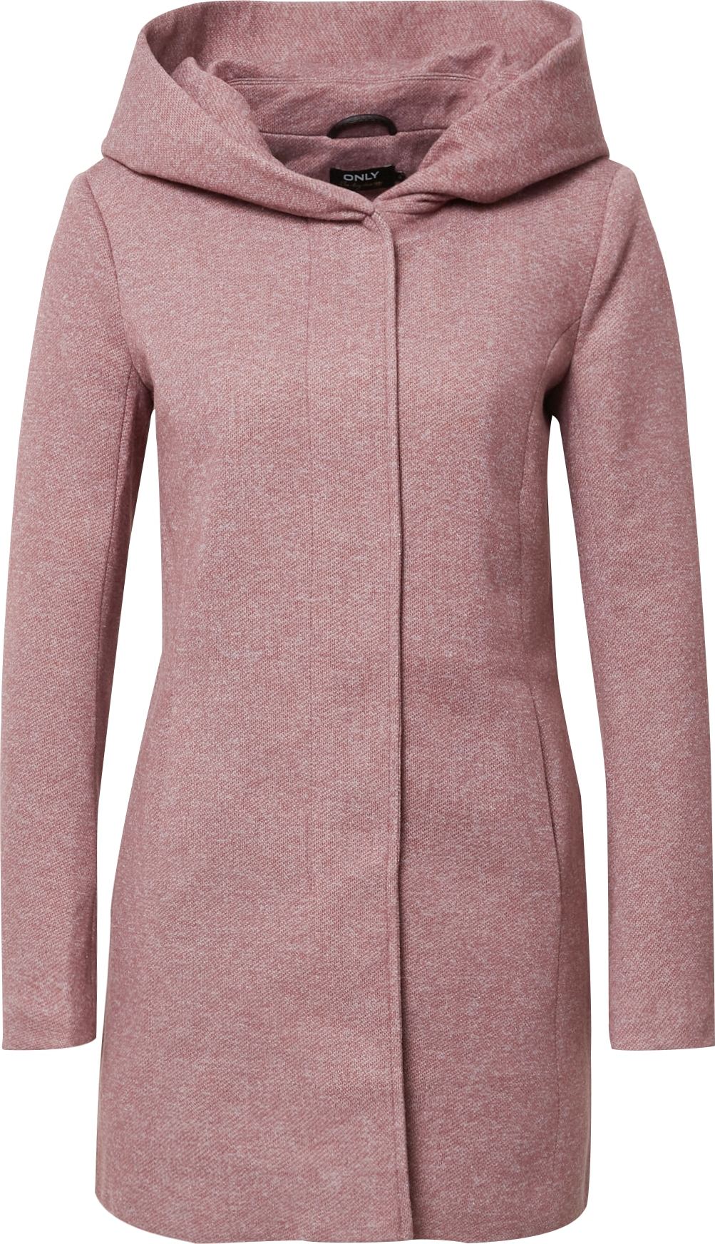 ONLY Přechodný kabát 'Sedona' růžový melír
