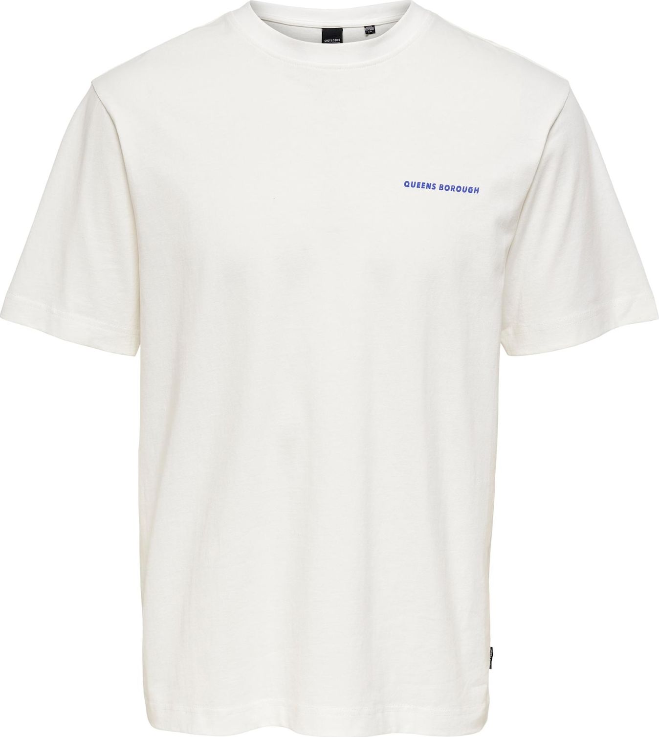 Only & Sons Tričko 'Fred' modrá / černá / bílá