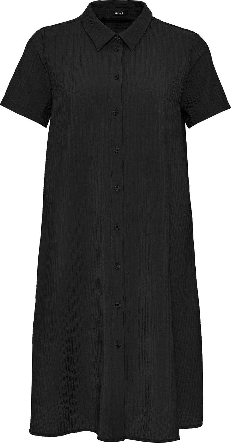 OPUS Košilové šaty 'Wetina' černá