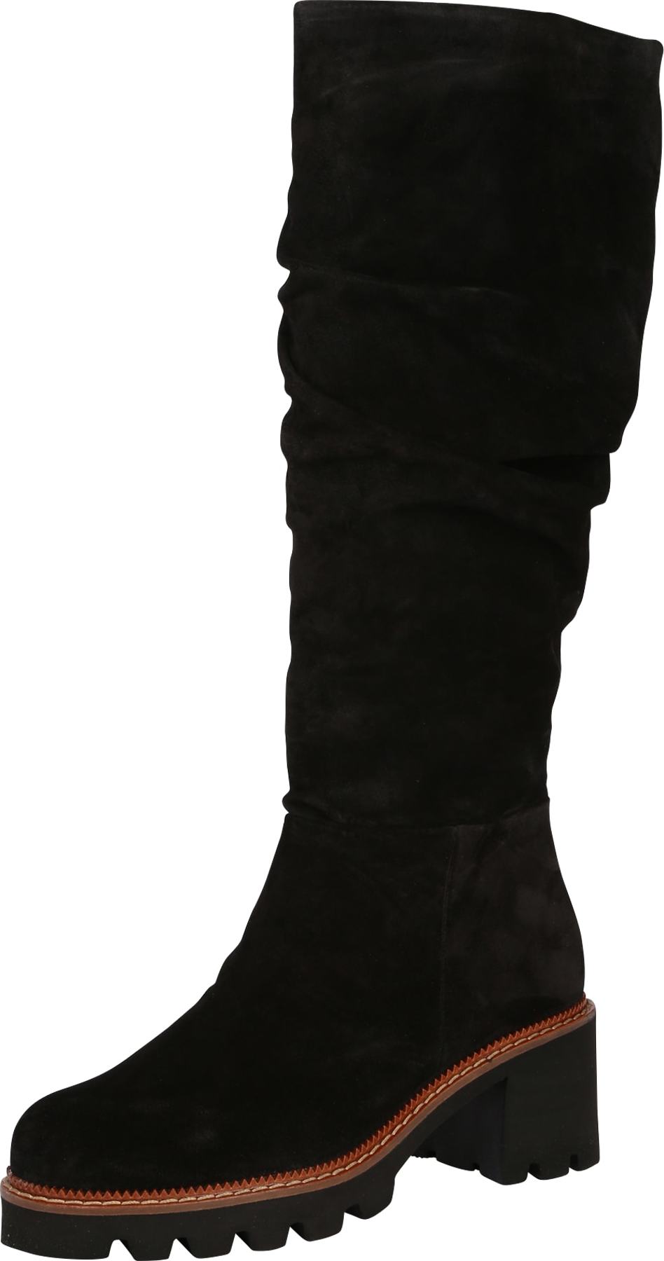 Paul Green Kozačky černá