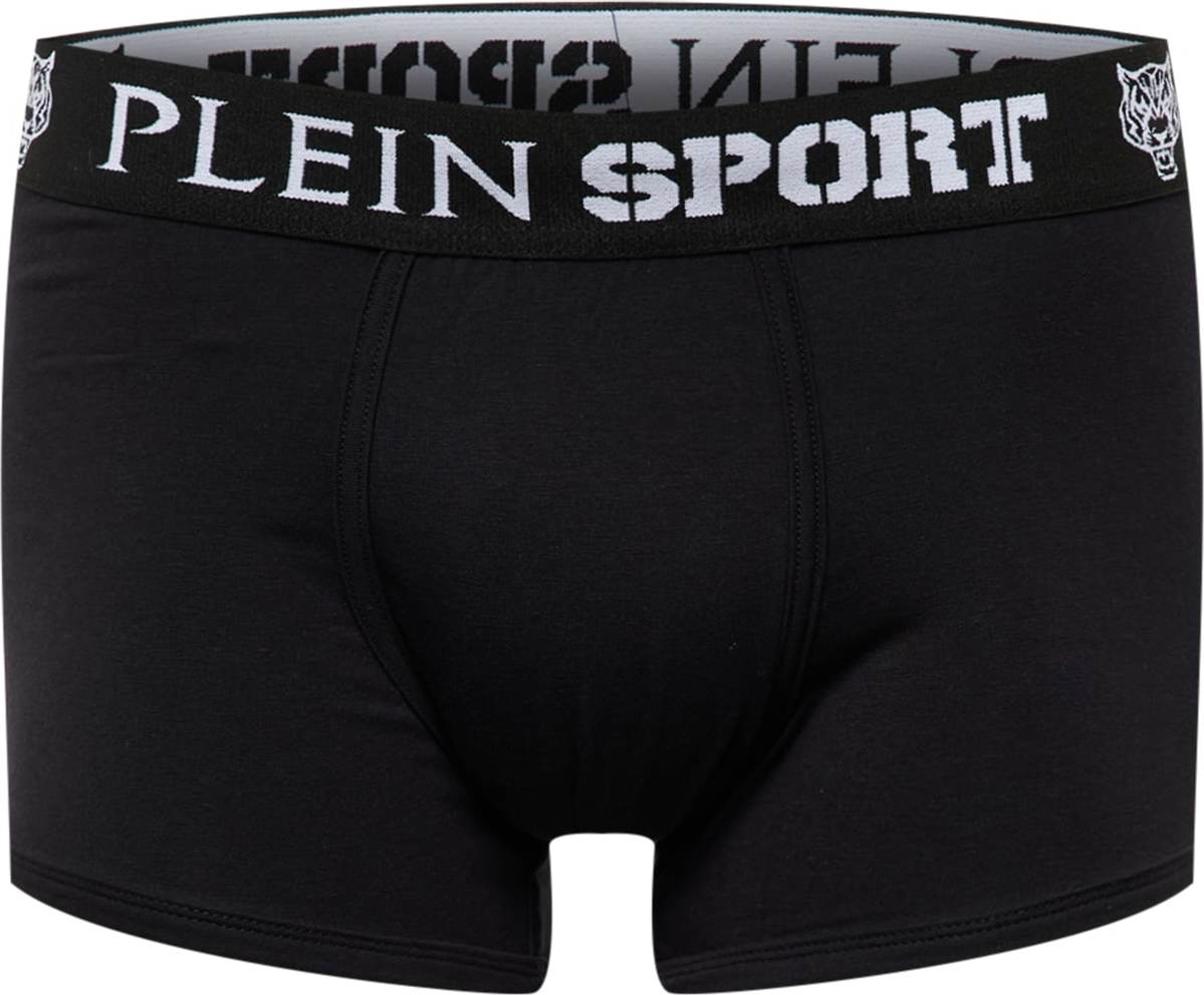 Plein Sport Boxerky 'Tiger' černá / offwhite