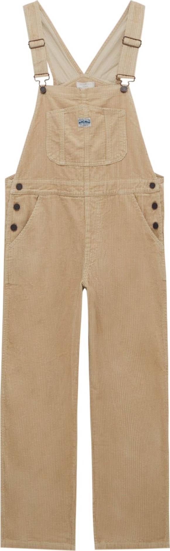 Pull&Bear Džíny s laclem písková