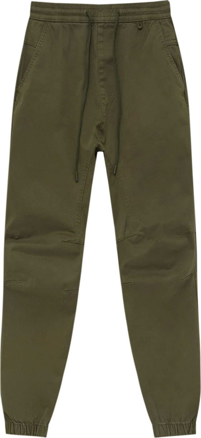 Pull&Bear Kalhoty khaki