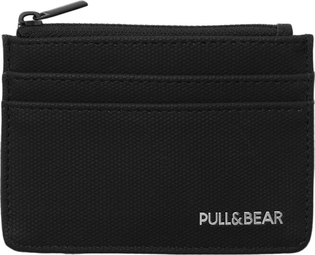 Pull&Bear Peněženka černá / bílá