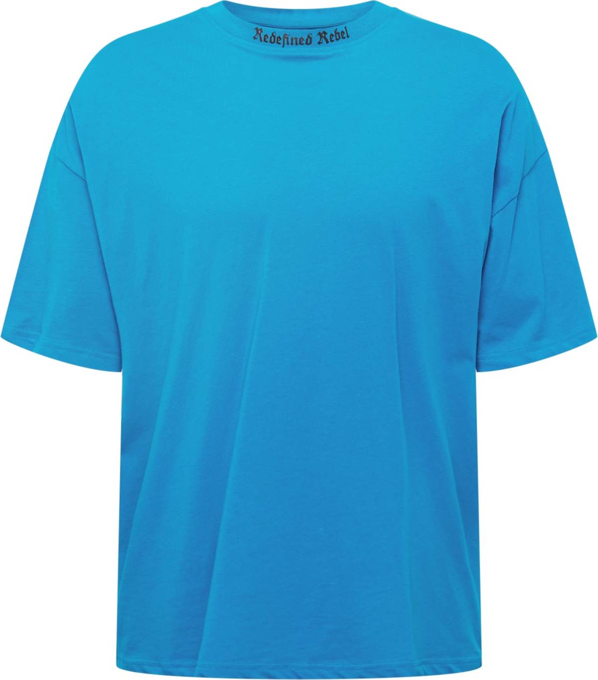 Redefined Rebel Tričko 'Aldo' nebeská modř / černá