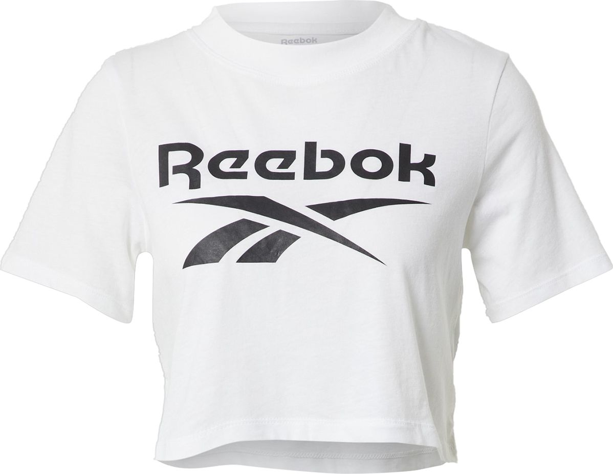 Reebok Classics Tričko černá / bílá