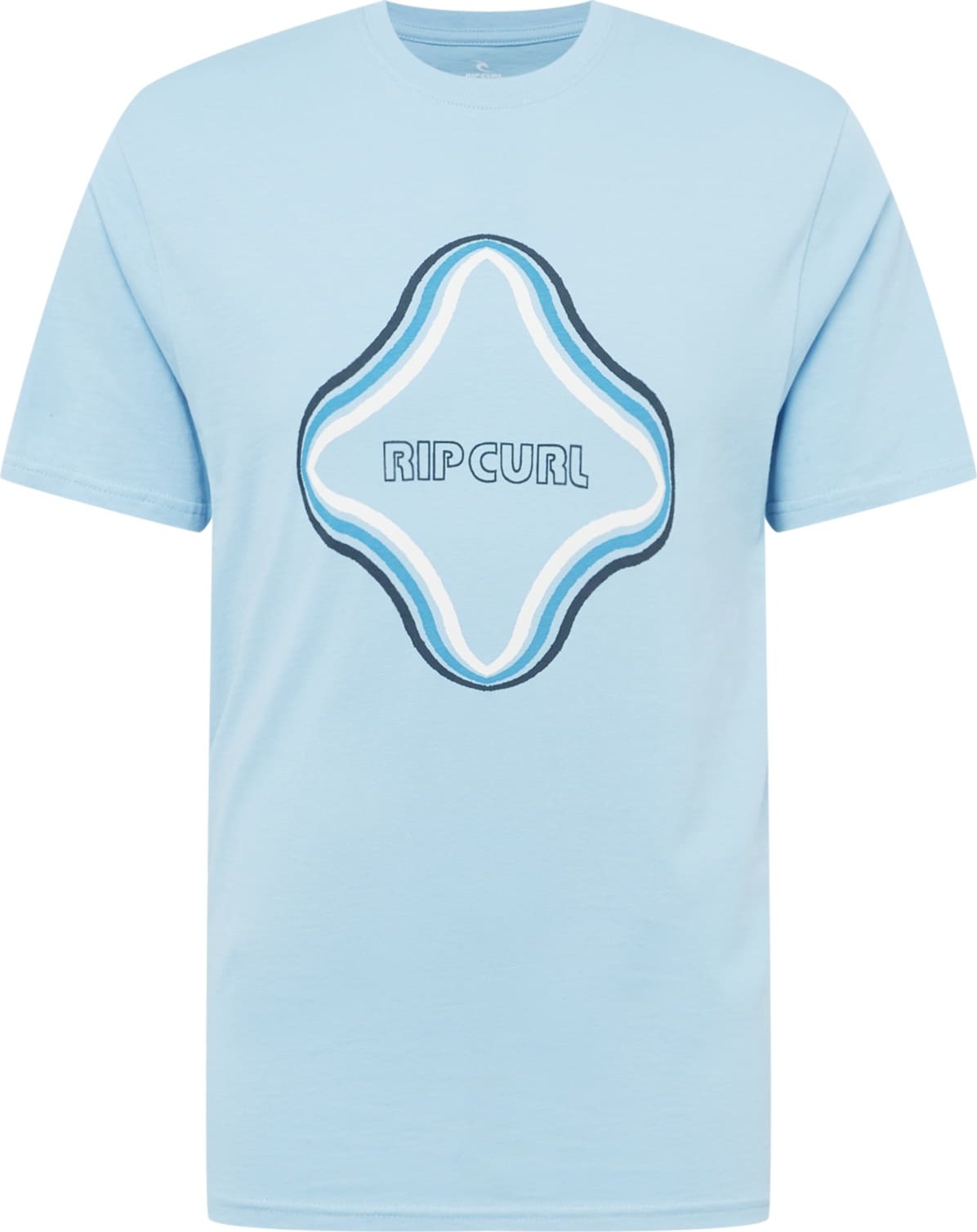 RIP CURL Funkční tričko 'REVIVAL VIBRATIONS' modrá / světlemodrá / bílá