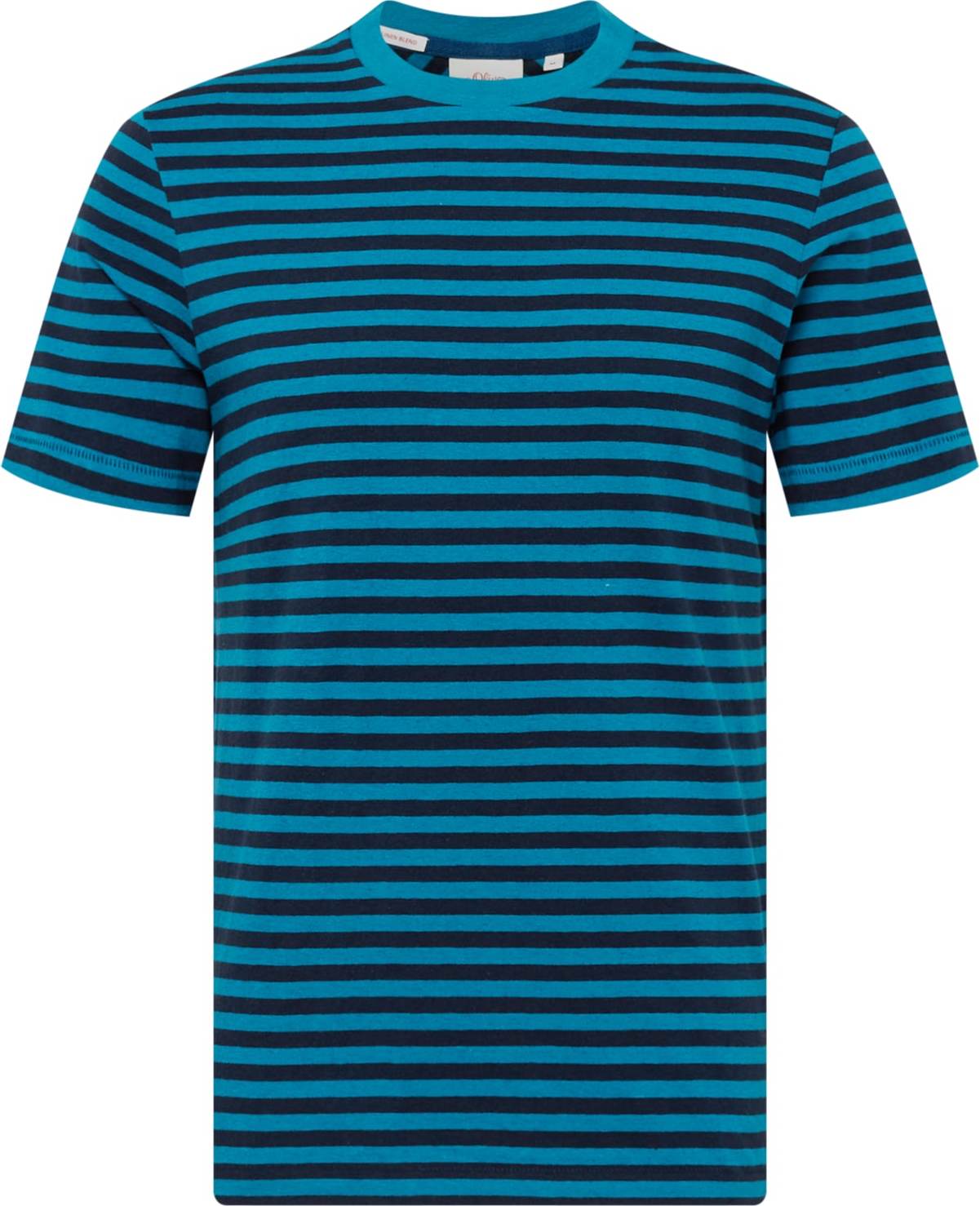 s.Oliver Tričko petrolejová / černá