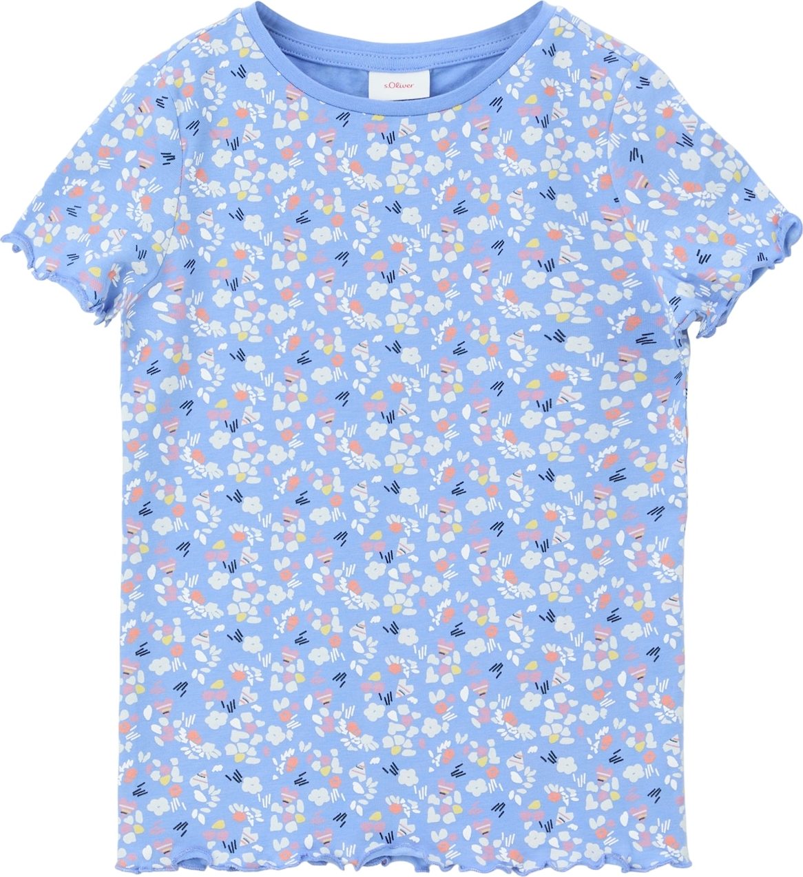 s.Oliver Tričko světlemodrá / mix barev