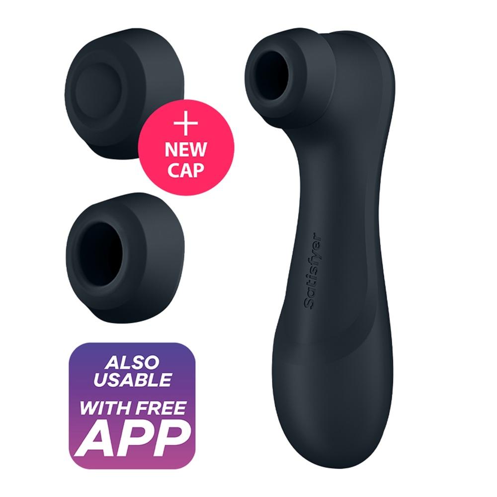 Satisfyer Pro 2 Generation 3 Bluetooth/App Stimulátor na klitoris - Black Satisfyer