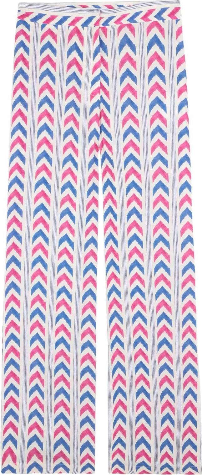 Scalpers Kalhoty 'Moni' modrá / světle růžová / bílá