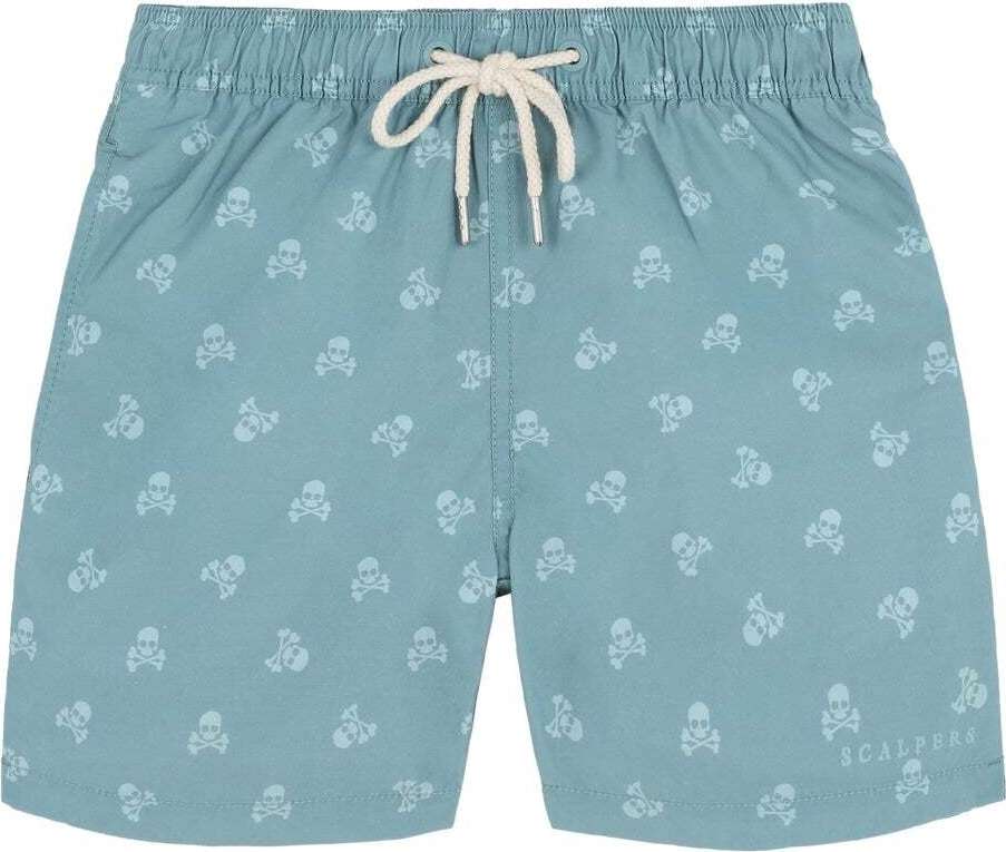 Scalpers Plavecké šortky nefritová
