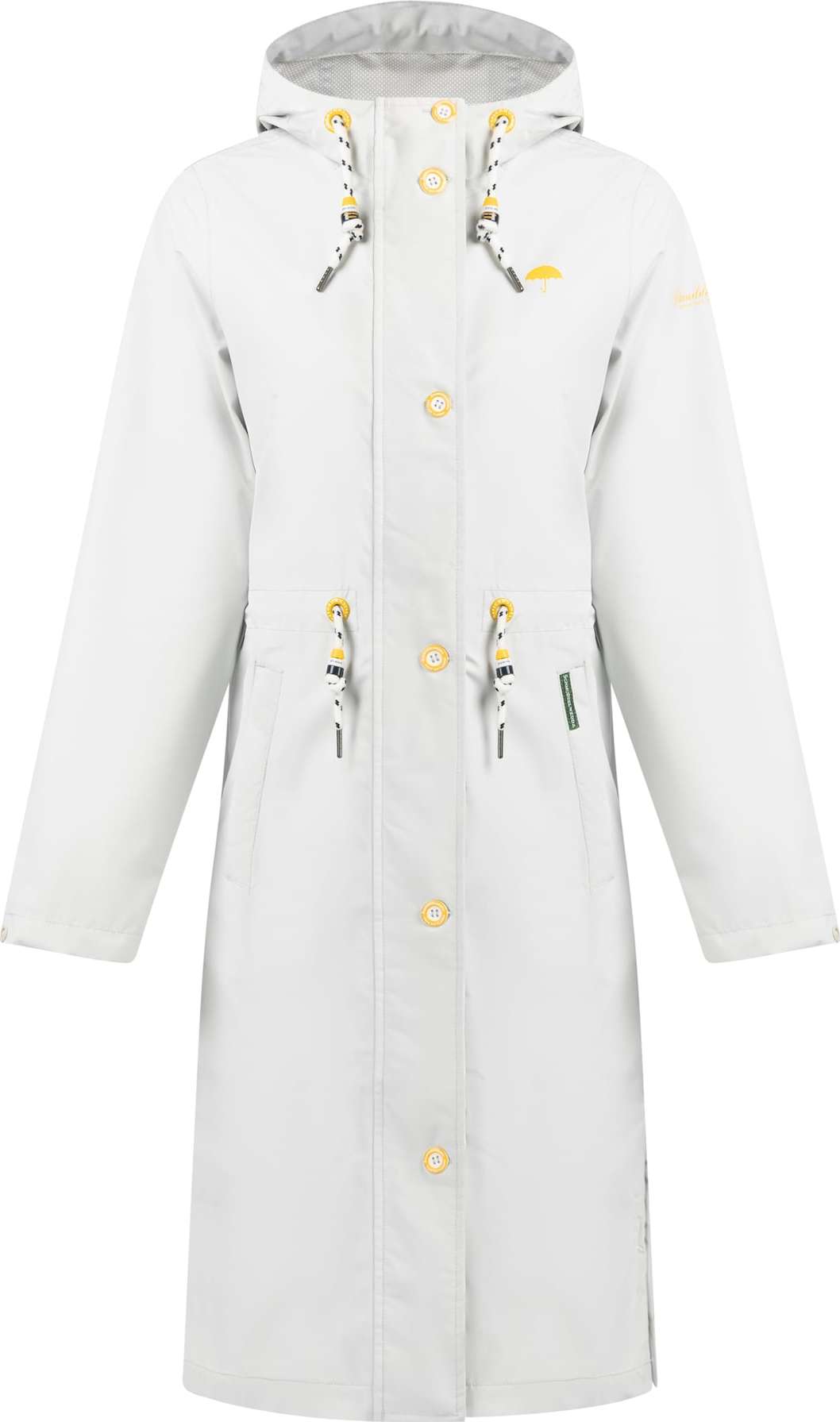 Schmuddelwedda Funkční kabát šedá / bílá