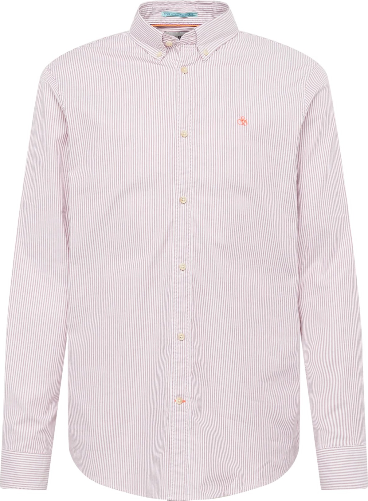 SCOTCH & SODA Košile starorůžová / bílá